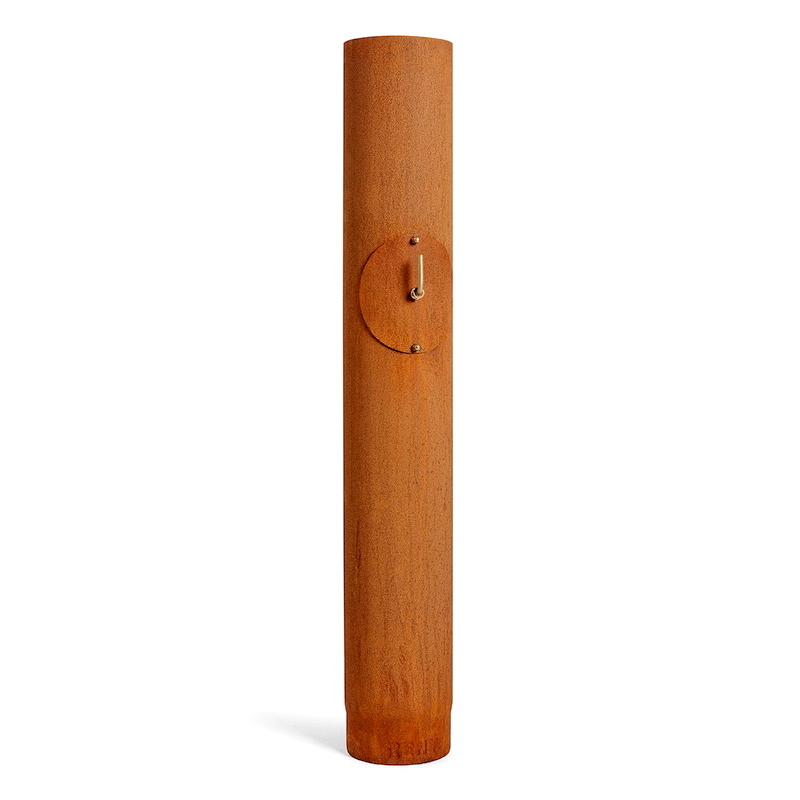 RB73 Quaruba Rauchrohr 100 cm mit Drosselklappe