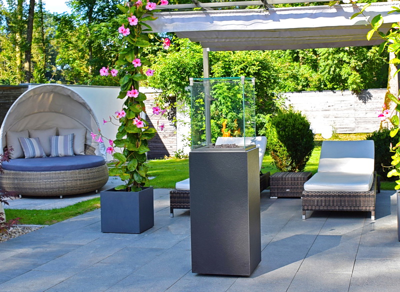 neocube-o Zimbabwe riverwashed Terrassenkamin