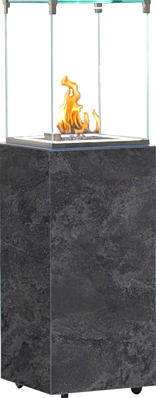 neocube-o Krater riverwashed Terrassenheizer freigestellt