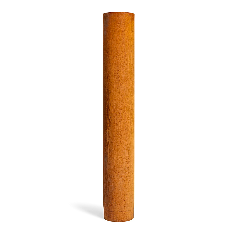 Ulkouni Rauchrohr 100 cm aus Corten